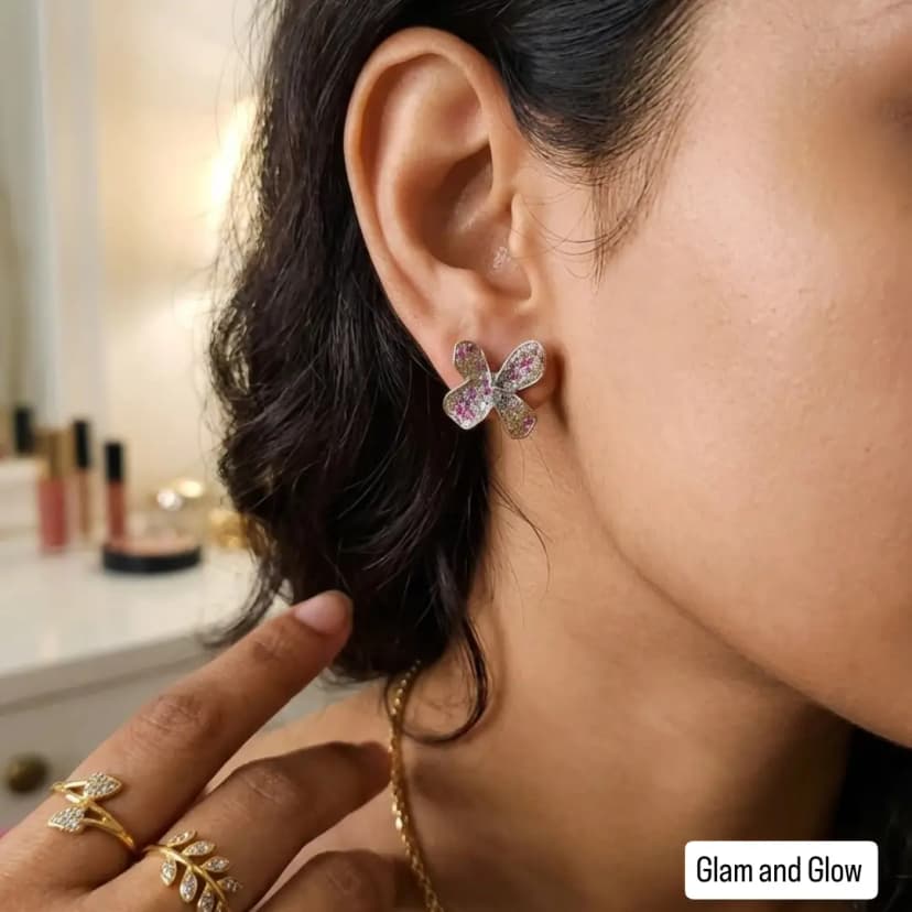 Butterfly Stud Earrings